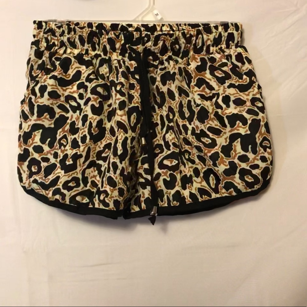 cheetah print shorts